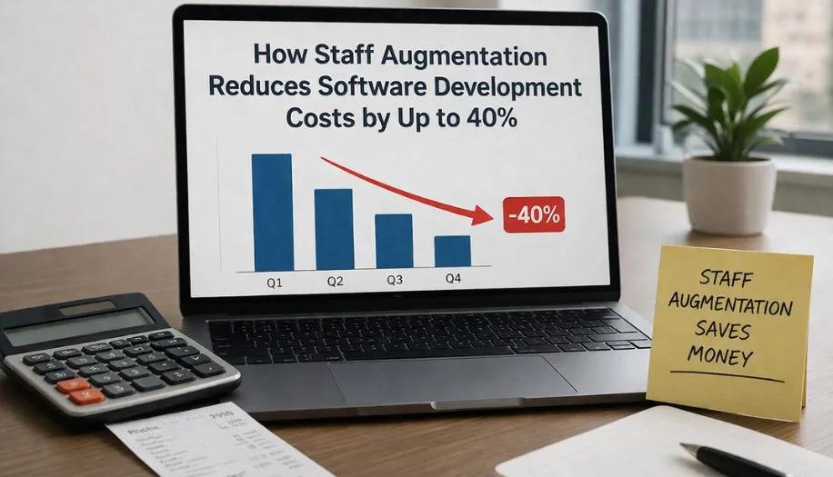 How Staff Augmentation Reduces Software Development Costs by Up to 40%